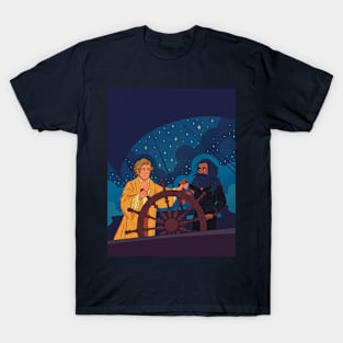 Captains Stede Bonnet and Edward Teach T-Shirt